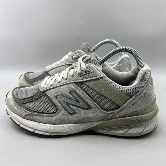 New Balance 990v5 Running Shoes Women Size 7.5 D Wide Gray Made In USA Sneakers - Picture 3 of 8